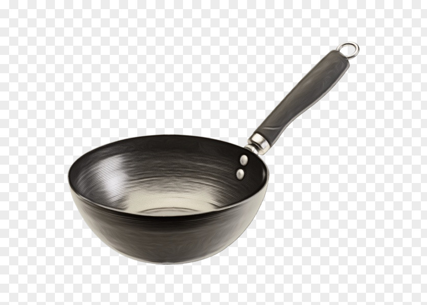 Aluminium Metal Frying Pan Cookware And Bakeware Sauté Saucepan Wok PNG