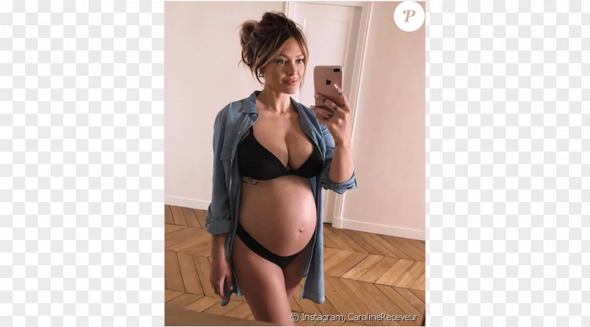 Caroline Receveur Secret Story 2 NRJ 12 Pregnancy Female Instagram PNG