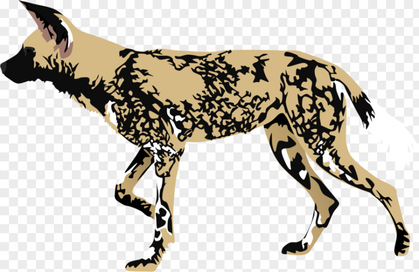 Cartoon Mean Dog African Wild Dhole Clip Art PNG
