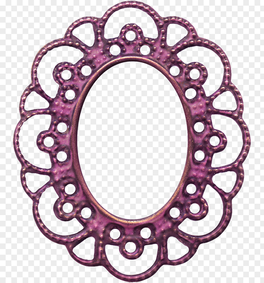 Pink Frame Brooch Earring Cameo Tagged Pendant PNG