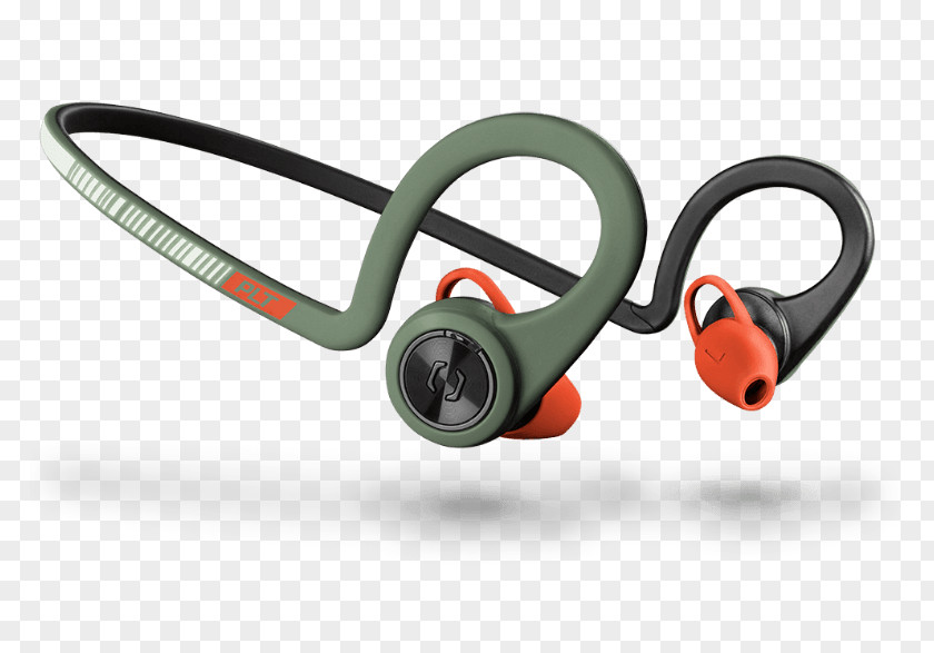 Plantronics Gaming Headset Orange BackBeat FIT Headphones Xbox 360 Wireless PNG
