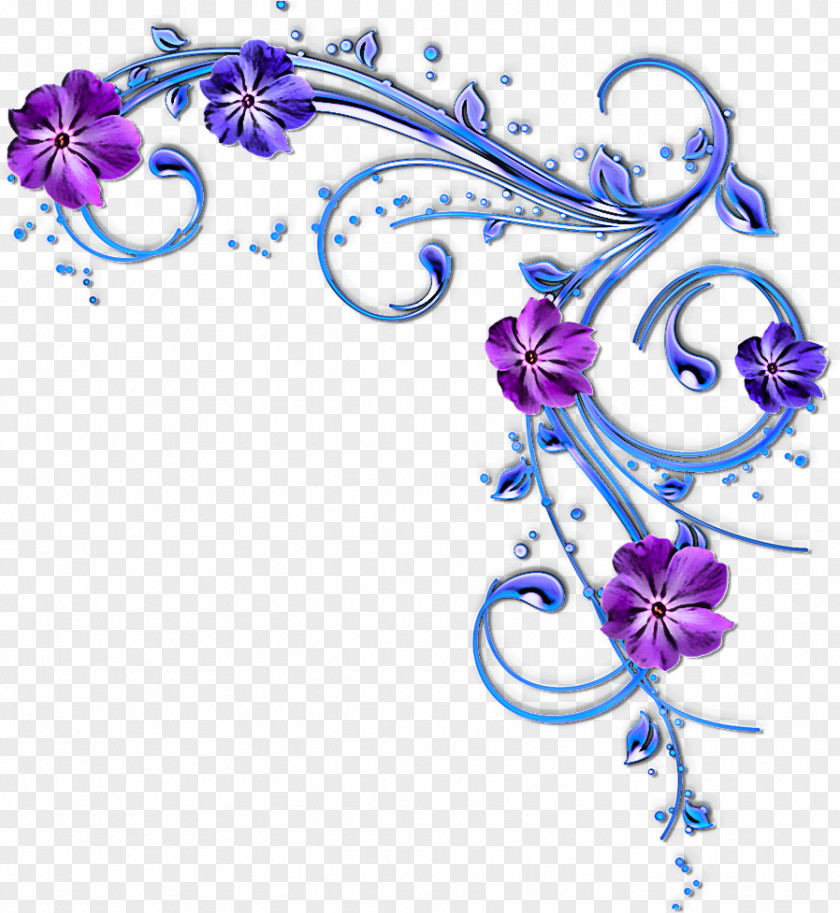 Purple Ornament Plant Flower Pedicel PNG