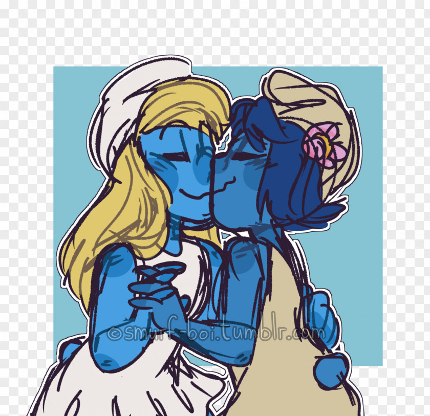 SmurfBlossom SmurfStorm Smurfette The Smurfs PNG