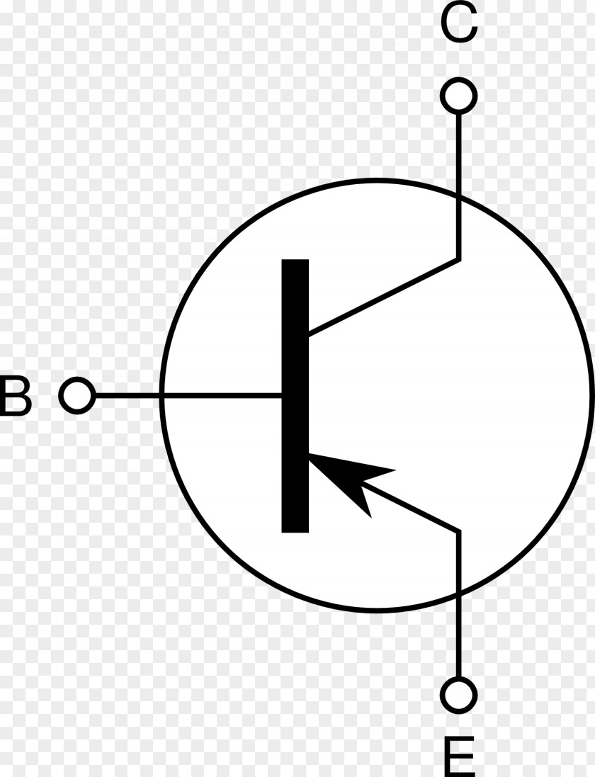 Electronic Component Transistor PNP Tranzistor Symbol Clip Art PNG