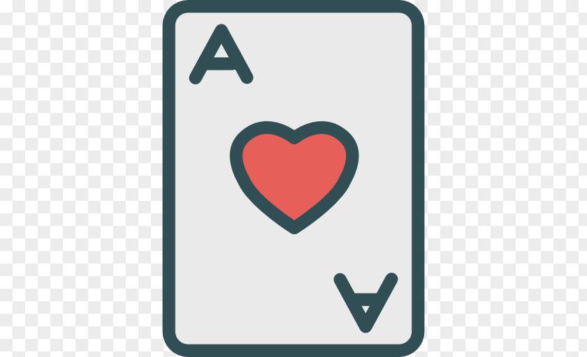 Ace Of Hearts Blackjack PNG