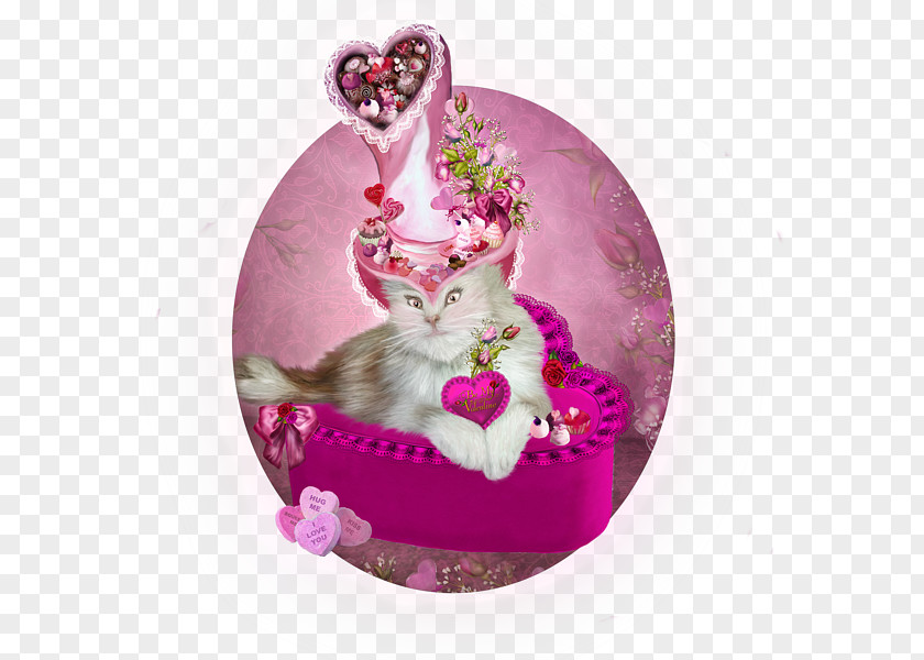 Cat Valentine Kitten Painting Art Felidae PNG