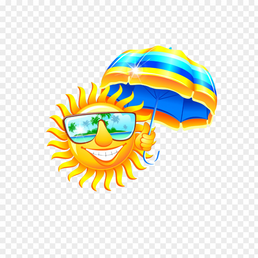 Decorative Sun Umbrella Heat Child Organization Clip Art PNG