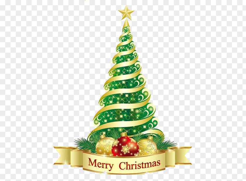 Gorgeous Christmas Tree Clip Art PNG