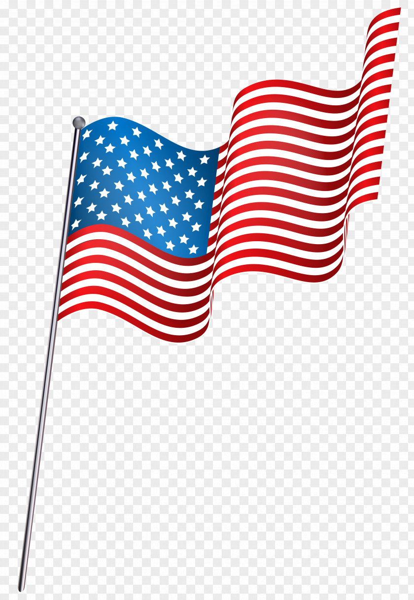 American Waving Flag Clip Art Of The United States PNG