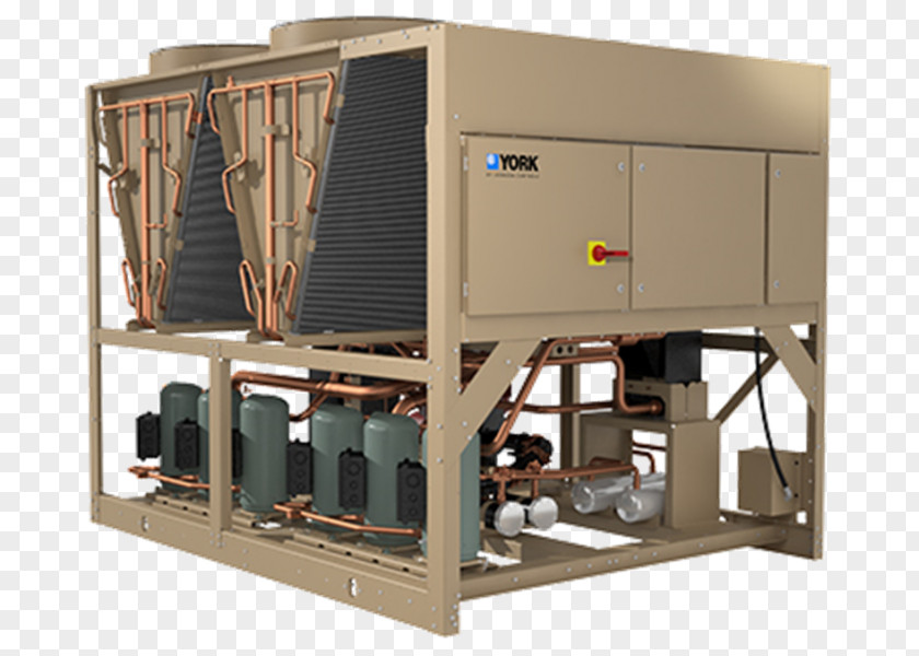 Chiller Water Johnson Controls Manufacturing Condenser PNG