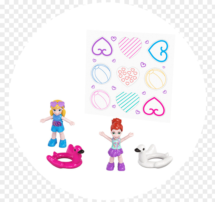 Doll Polly Pocket Toy Mattel PNG