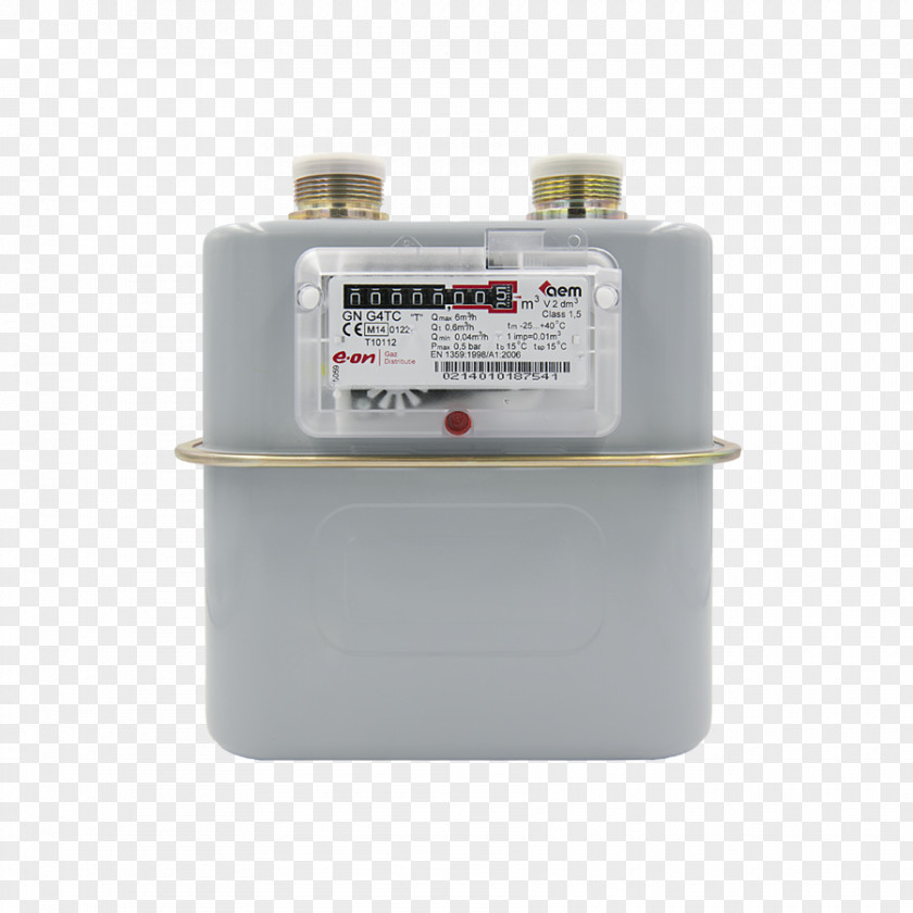 Natural Gas Meter Pressure Volume PNG