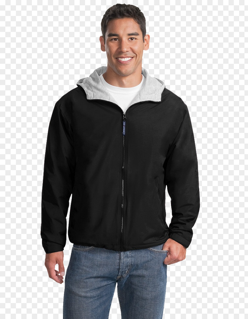 Royal Blue Fleece Jacket With Hood Hoodie Coat Clothing Shirt PNG