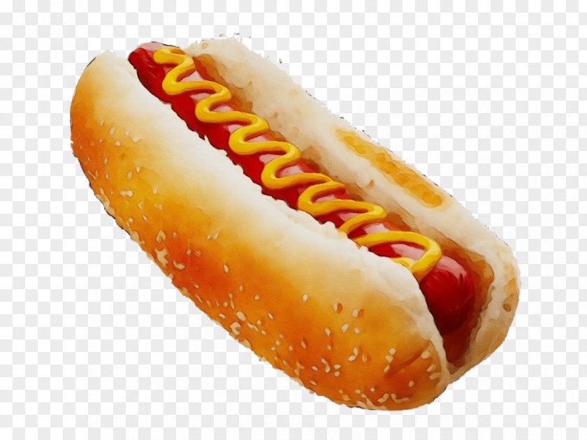 Saveloy Chicagostyle Hot Dog Fast Food Bun Sausage Chili PNG