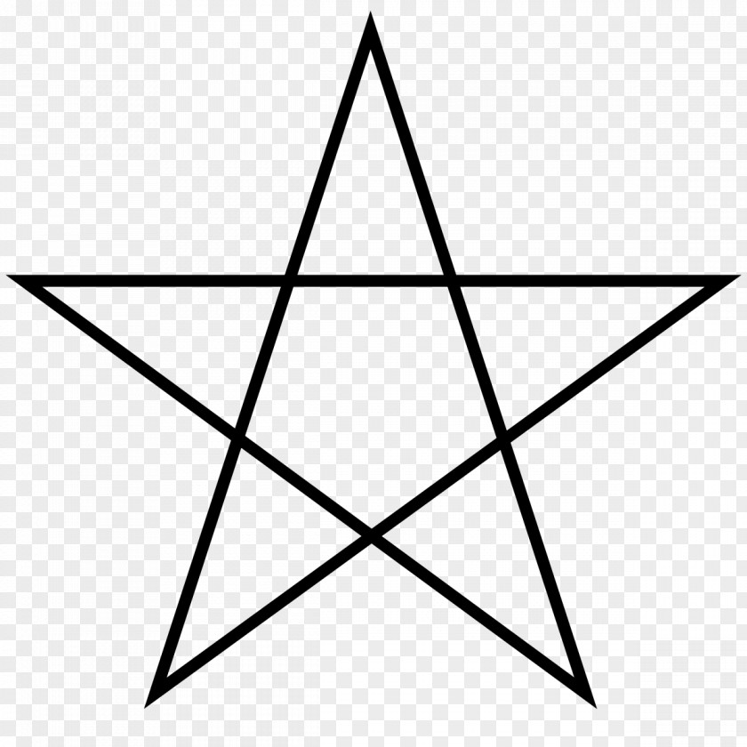 5 Star Pentagram Pentagon Polygon Regular PNG
