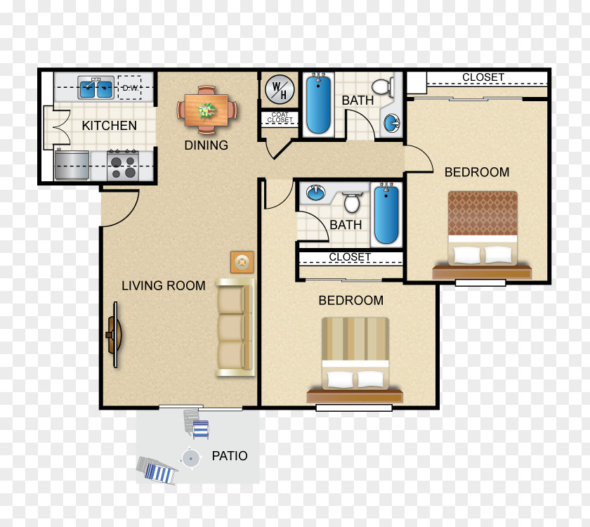 Breath Villas Aliento Apartment Homes Floor Plan House PNG