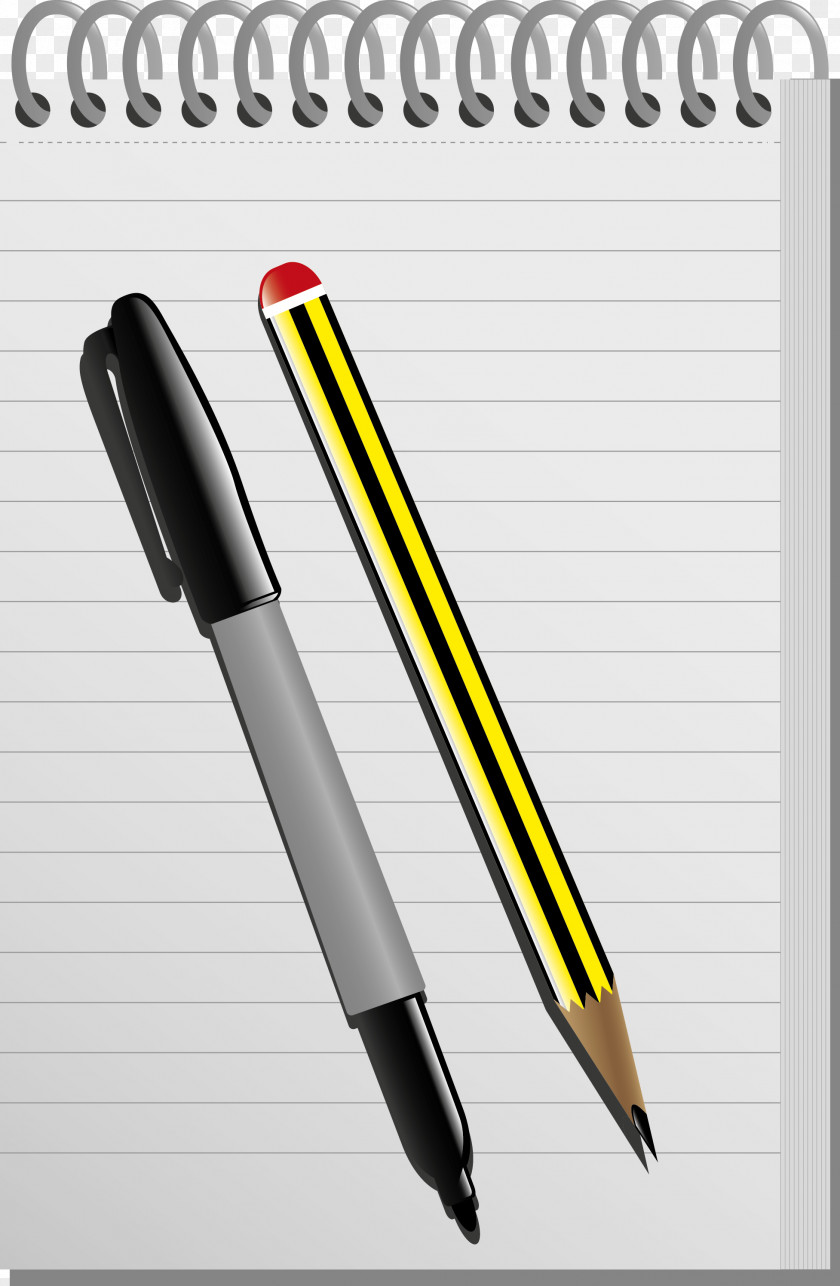 Log Notes Pencil Notebook Drawing PNG