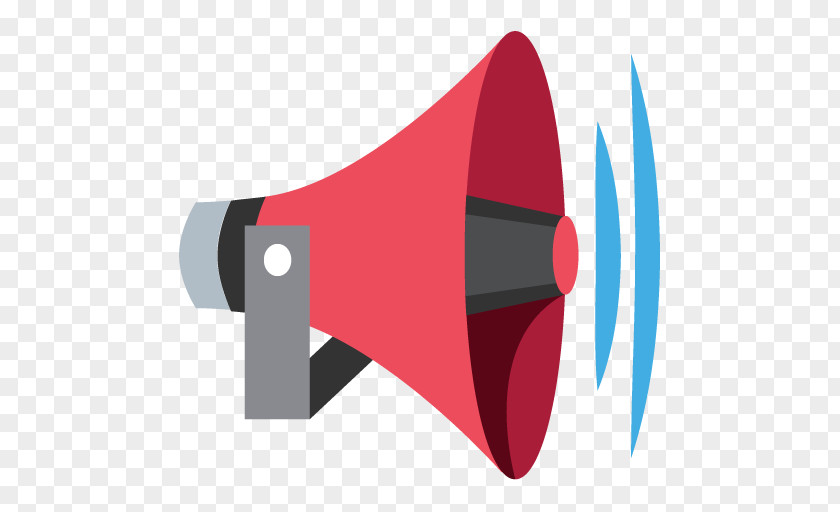 Loudspeaker Emoji Megaphone PNG