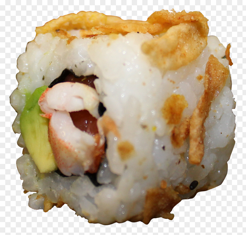 Pancake Rolled With Crisp Fritter California Roll Sushi Tempura Makizushi Crispy Fried Chicken PNG