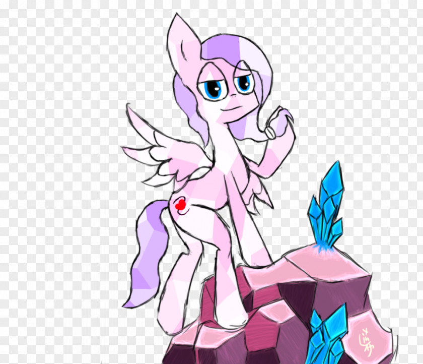 Peachy Pony Horse Fairy Clip Art PNG