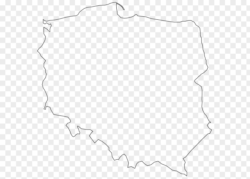 Poland Paper White Line Art Point Angle PNG