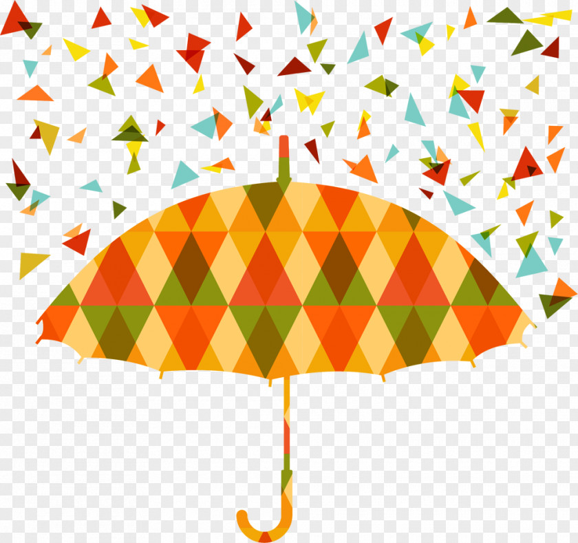 Vector Triangle Stitching Umbrella Stock Photography Royalty-free Illustration PNG