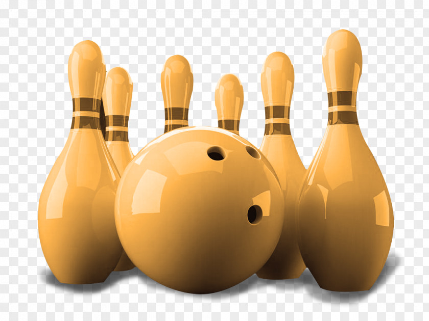 Bowling And Pins Ten-pin Pin Sport Ball PNG