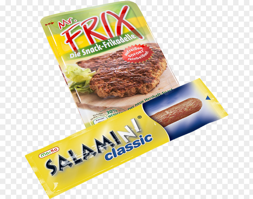 Bulette Snack Marko Frikadelle Mr. Frix 80g Product Convenience Food Meal PNG