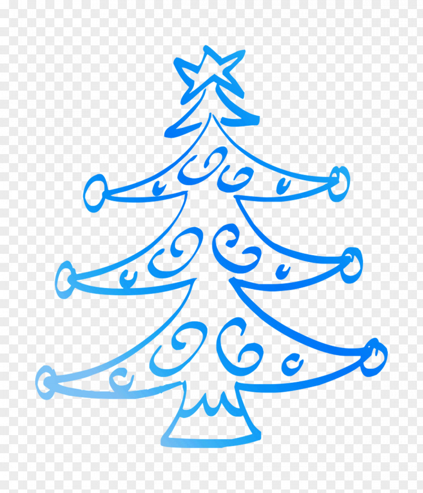 Christmas Tree Day Ornament Spruce Line PNG