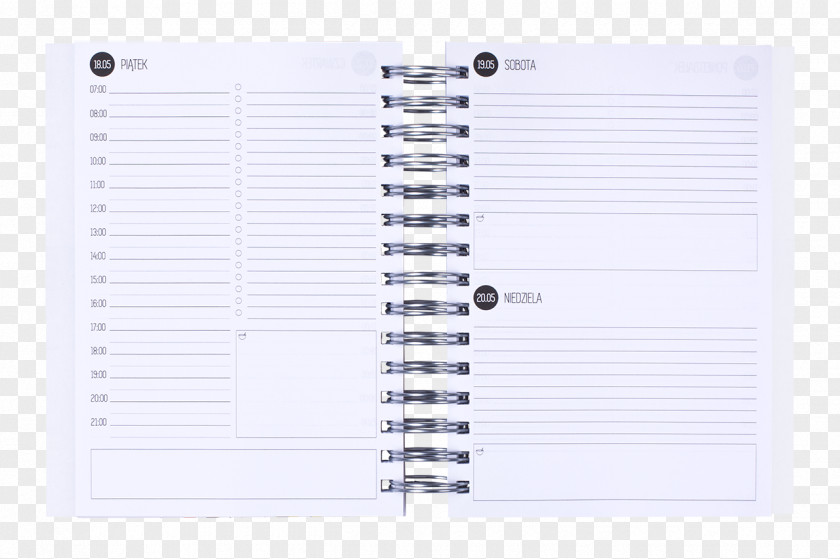 Daily Planner Paper Notebook PNG