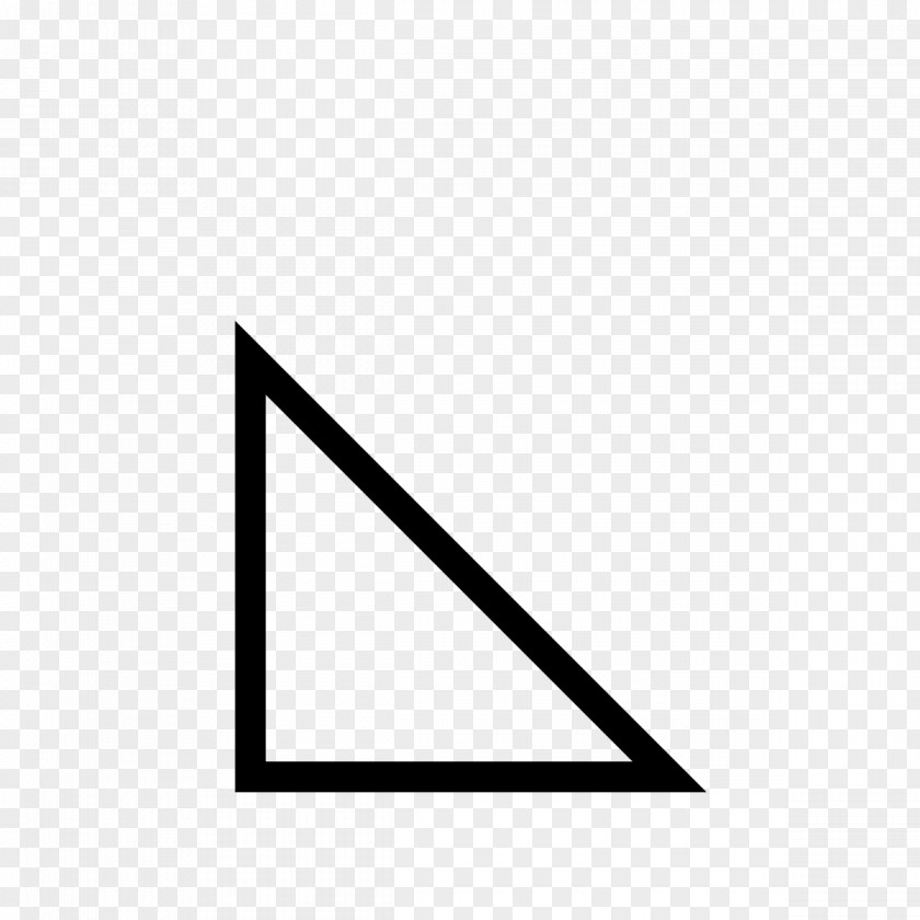 Triangle Point Font PNG