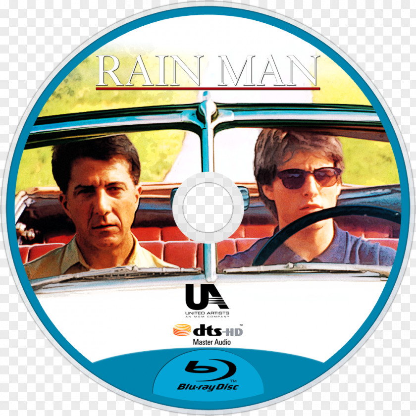 Man In Rain Dustin Hoffman Compact Disc Blu-ray Tom Cruise PNG