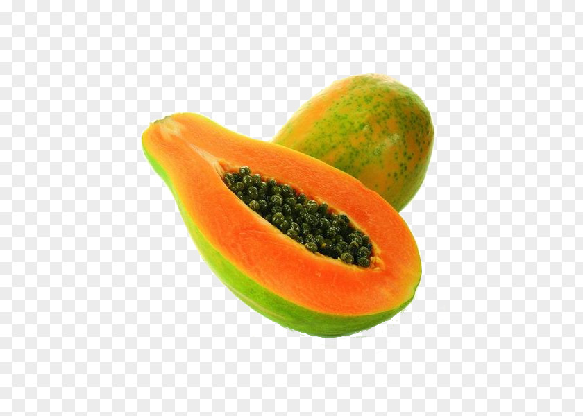 Papaya Organic Food Vegetable Fruit PNG