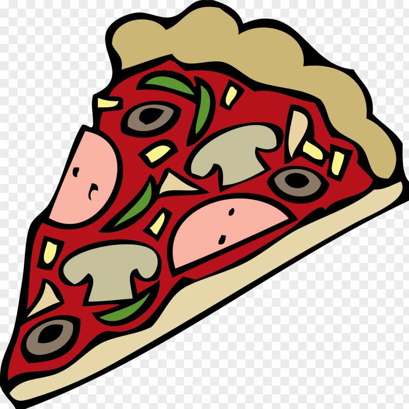 A Cut Pizza Hut Cartoon Clip Art PNG