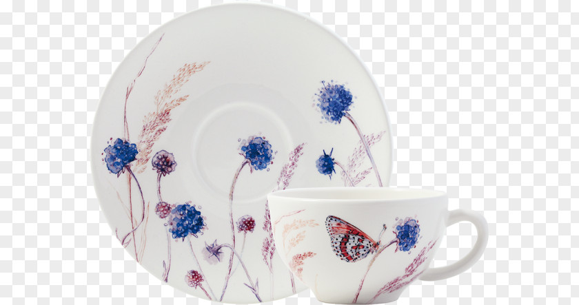 Breakfast Saucer Gien Teacup PNG