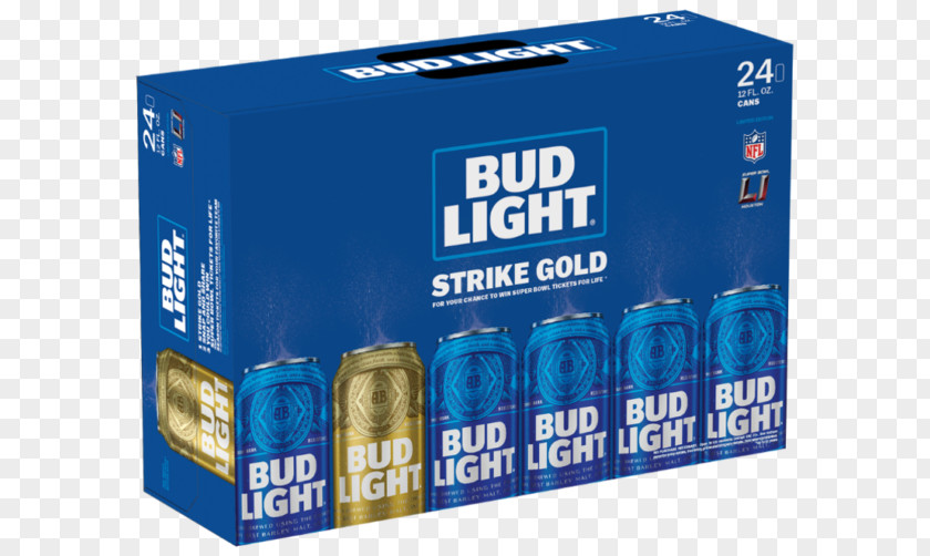 Bud Fox Budweiser Super Bowl Gold Light Beer PNG