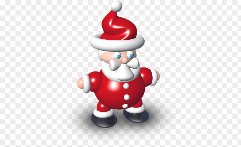 Creative Christmas Santa Claus ICO Icon PNG