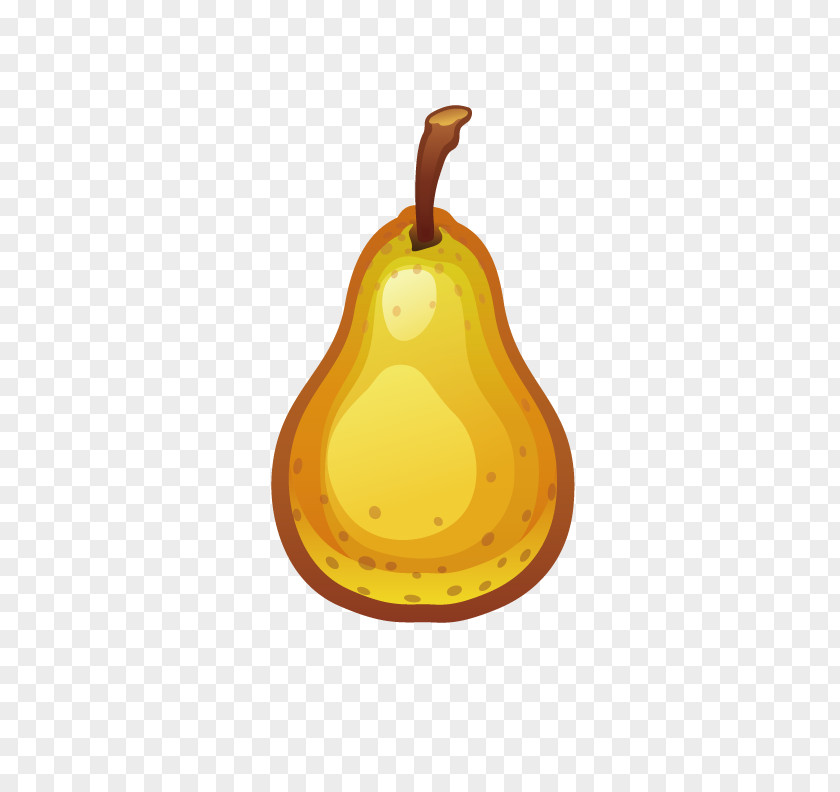 Delicious Pineapple Pear Fruit PNG