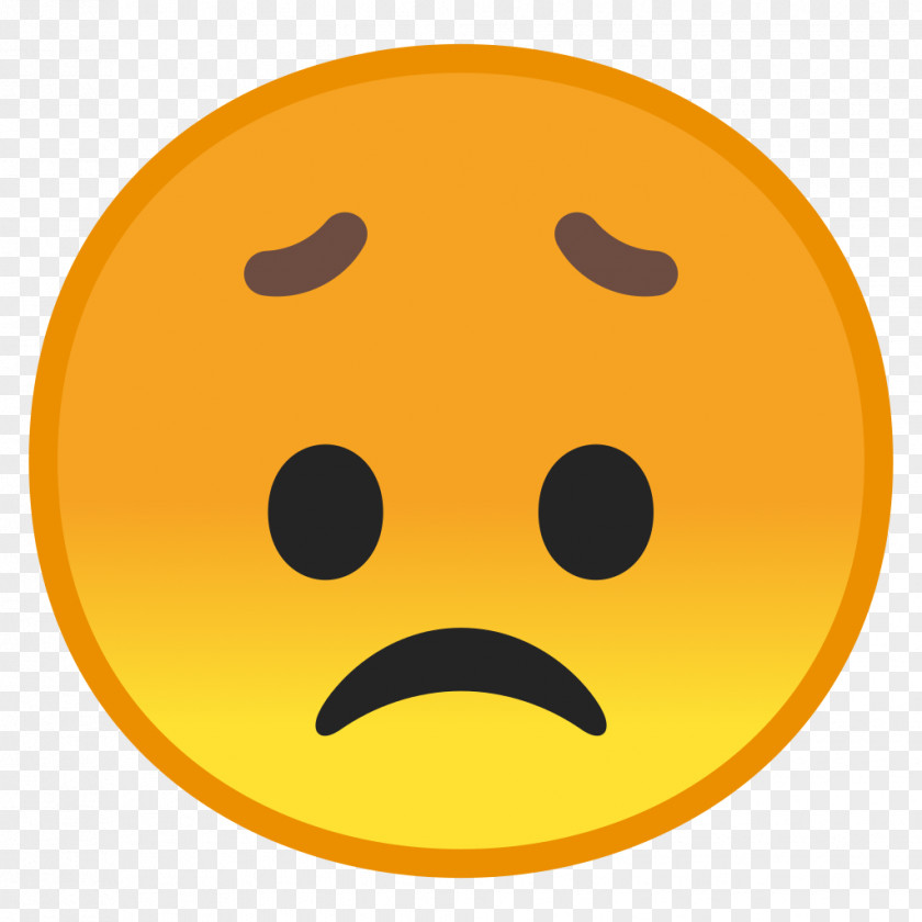 Emoji Disappointment Smiley Emoticon Image PNG