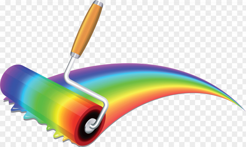 Paint Brush Rollers Color Royalty-free PNG