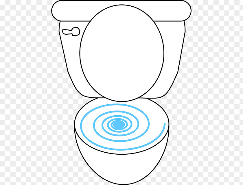 Toilet Bowl Flush Bathroom Clip Art PNG