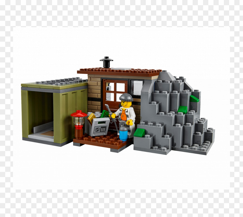 Toy LEGO 60131 City Crooks Island Lego PNG