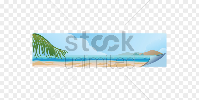 Beach Banner Clip Art Stock Photography Line PNG