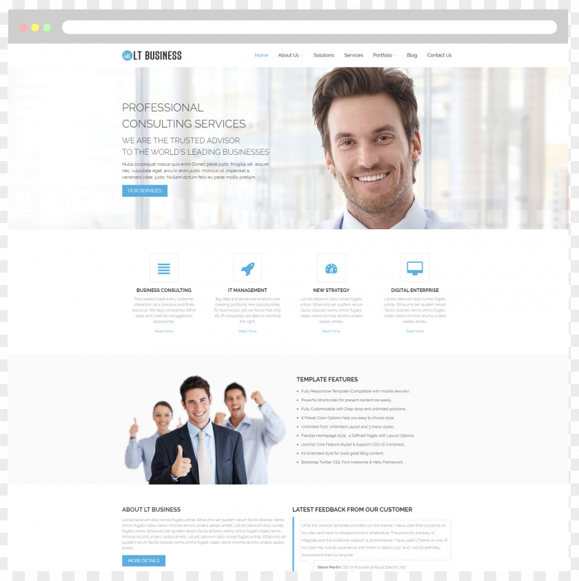 Business Theme Responsive Web Design Corporation Template WordPress PNG