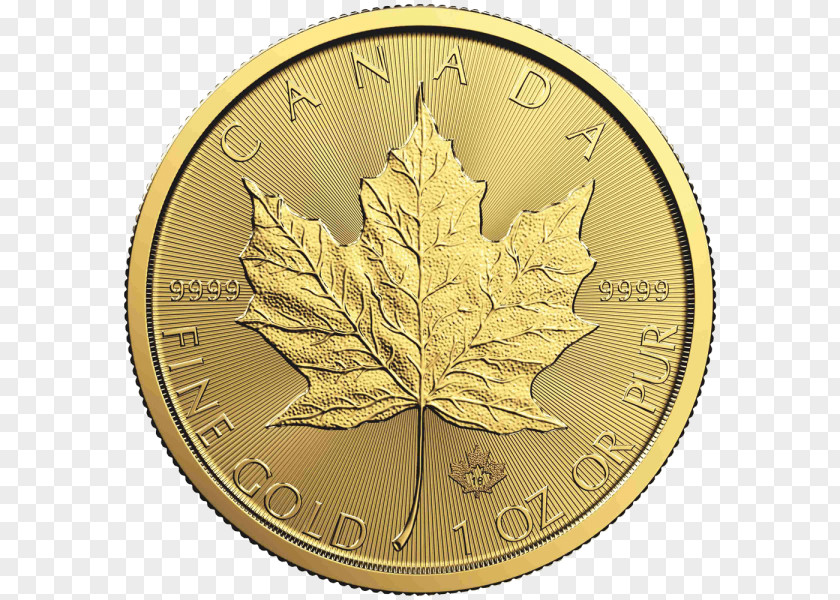 Lakshmi Gold Coin Canadian Maple Leaf Bullion American Eagle PNG