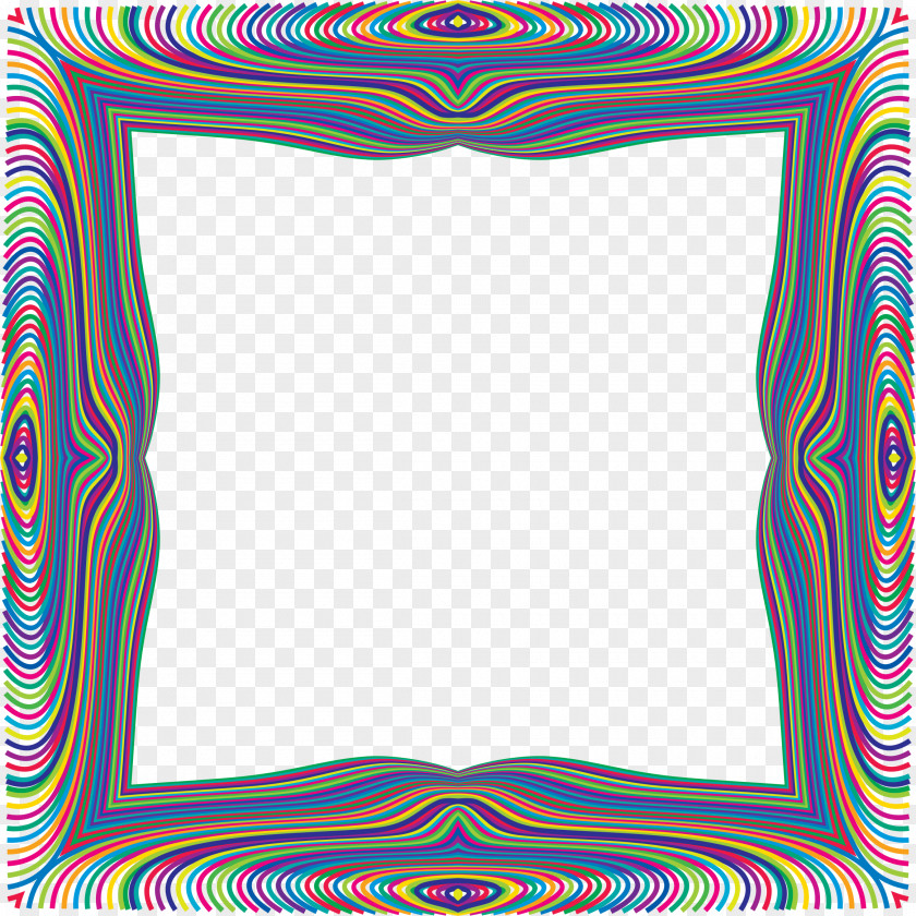 Line Frame Borders And Frames Picture Wave Clip Art PNG