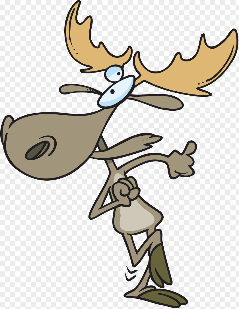 MOOSE Moose Cartoon Royalty-free Dance PNG