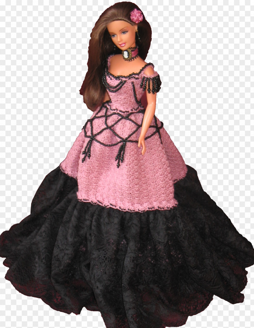 Barbie Doll Dress Duchess Of Diamonds Gown PNG