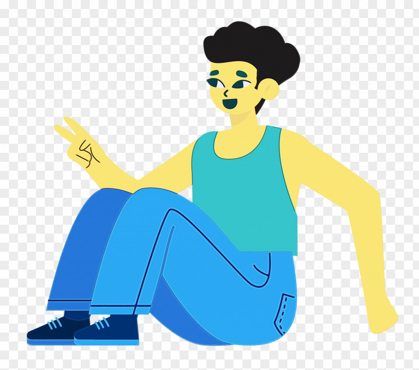 Cartoon Yellow Text Conversation Happiness PNG