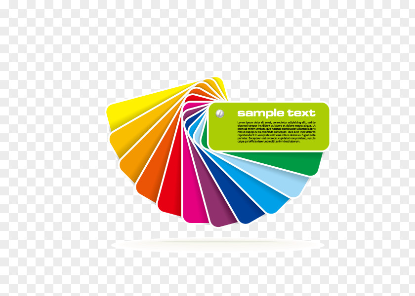 Notes,Flat,Colorful Color Chart CMYK Model Royalty-free PNG